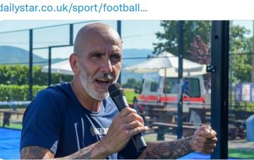 Eks striker Juventus, Paolo Di Canio.