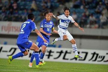 Irfan Bachdim saat membela klub Liga Jepang, Ventforet Kofu.