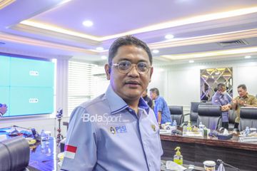 Anggota Komite Eksekutif (Exco) PSSI, Endri Irawan, saat ditemui di Kantor Kemenpora, Senayan, Jakarta, 18 November 2022.