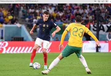 Bek kanan timnas Prancis, Benjamin Pavard, belum tampil semenit pun di Euro 2024.