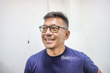 Direktur PT Persib Bandung Bermartabat, Teddy Tjahjono, saat ditemui di Stadion Gelora Bandung Lautan Api, Bandung, Jawa Barat, 10 Januari 2023.