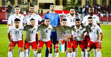 Skuad Timnas Palestina.