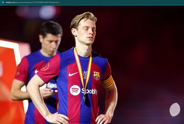 Gelandang Barcelona, Frenkie de Jong, menjadi pemain dengan gaji tertinggi di Eropa.