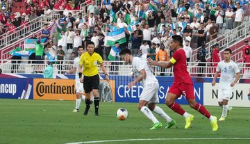 Timnas U-23 Indonesia harus mengakui keunggulan 2-0 Uzbekistan pada laga semifinal Piala Asia U-23 2024, Senin (29/4/2024) malam WIB.