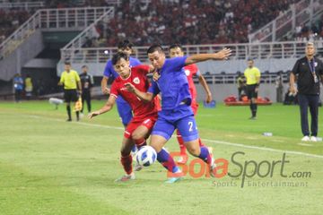 Suasana pertandingan Timnas U-19 Indonesia Vs Thailand dalam laga final ASEAN Cup U-19 2024, di Stadion Gelora Bung Tomo, Surabaya, Senin (29/7/2024).