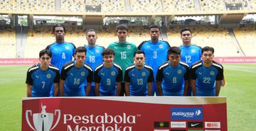 Skuad Filipina di Pesta bola Merdeka 2024 di Malaysia