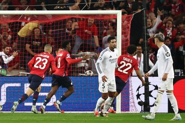 Kylian Mbappe tampil mejan saat Real Madrid kalah 0-1 dari Lille dalam matchday 2 Liga Champions, Kamis (3/10/2024) dini hari WIB.