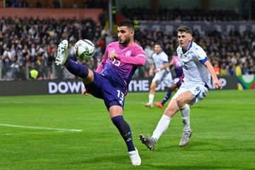 Penyerang Timnas Jerman, Deniz Undav, mencetak dua gol dalam kemenangan 2-1 timnya atas Bosnia & Herzegovina pada laga UEFA Nations League 2024, Sabtu (12/10/2024) dini hari WIB.