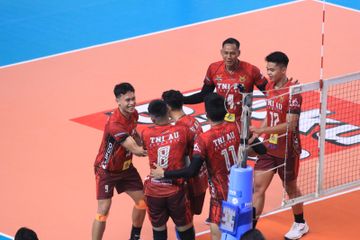 Tim bola voli putra TNI AU pada Livoli DIvisi Utama 2024