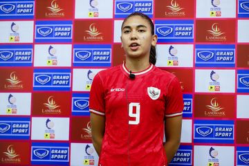 Penyerang timnas wanita Indonesia, Claudia Scheunemann bersyukur dirinya bisa mencetak gol kemenangan saat Garuda Pertiwi mengalahkan Malaysia 1-0, di lanjutan grup B ASEAN Cup Women 2024, Selasa (26/11/2024).