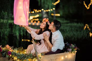 Pasangan ini reka ulang adegan Tangled dalam pertunangannya