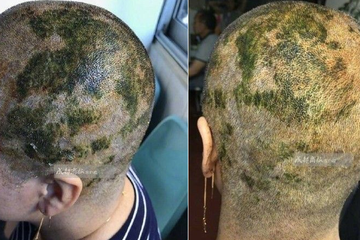 Gegera pewarna rambut.