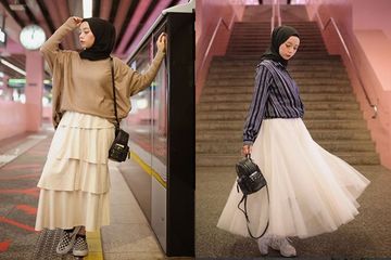 Ootd Kondangan Simple Hijab Rok