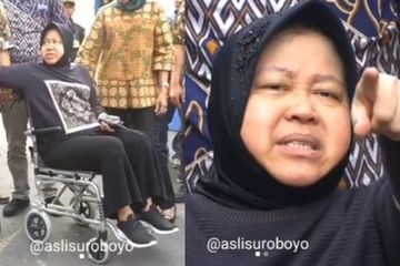 Dibantah Alami  Kondisi Kritis,  Wali Kota Surabaya Risma Gunakan Alat Bantu Pernapasan dan Sonde