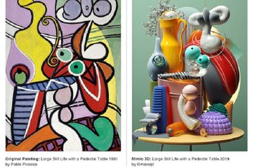 Seniman Ini Ubah Lukisan Picasso Jadi Ilustrasi 3D, Wow Keren Abis ...