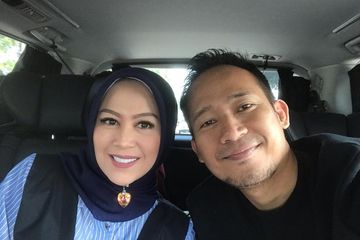 Denny Cagur dan istri, Shanty Widihastuti