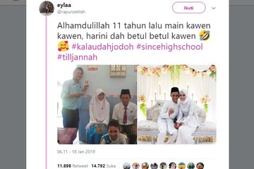 Dulu Dipaksa Kawin Kawinan Eh 10 Tahun Kemudian Kawin Benaran Inilah Kisah Cinta Lokman Dan Alyn Semua Halaman Suar
