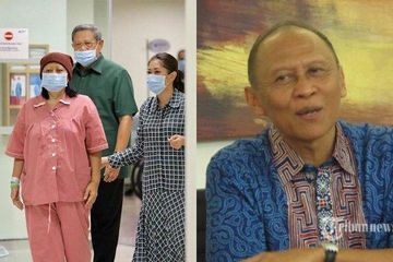 Ani Yudhoyono Dapat Donor Sumsum Tulang Belakang dari Seorang Jenderal