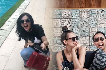 Iwet Ramadhan Bongkar Hubungan Luna Maya Dan Syahrini Sekarang Semua Halaman Grid Id