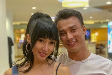 Lucinta Luna dan suaminya, Bii