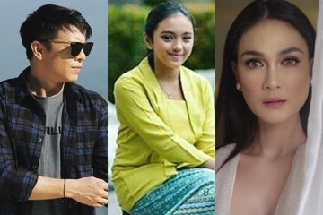 Kedekatan Luna Maya dengan anak Ariel Noah