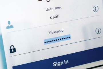 ilustrasi password Facebook