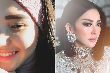 Gaya Makeup Alis Ulat Bulu 7 Artis Cantik Indonesia, Dari Ayu Ting ...