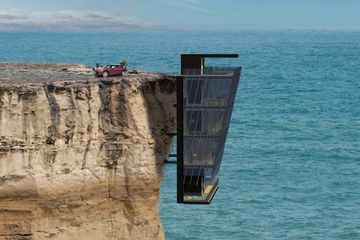 Get Gambar Pemandangan Rumah Di Tepi Pantai Pics