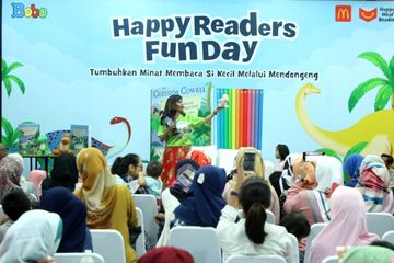 Kegiatan Sehat Majalah Bobo Untuk Anak Indonesia Bersama McD, Happy Readers Fun Day 2019