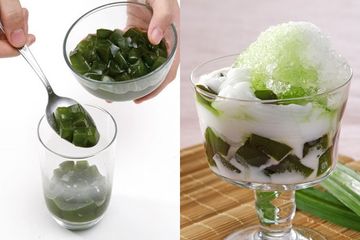 Ec cincau buatan sendiri untuk berbuka puasa memberikan banyak manfaat.