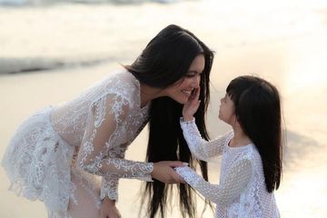 Shakira Aurum ungkap kesedihannya saat ditinggal Denada.   