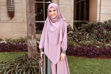 Tips Modis Lebaran Model Hijab Syar I 2019 Ala Zaskia Sungkar Semua Halaman Stylo