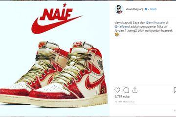 berat sepatu air jordan 1