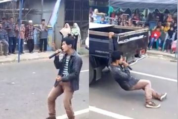 Sambil Gelendotan,  Pria Ini Nyanyi Lagu India di Pernikahan Sang Mantan