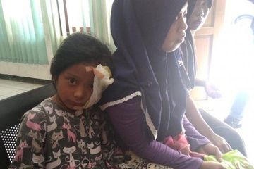Korban balon gas meledak di Cianjur.