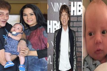 Dua Rocker Gaek di usia 73 tahun masih bisa punya bayi.