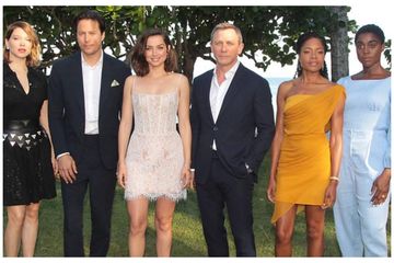 bond girl cocktail dress