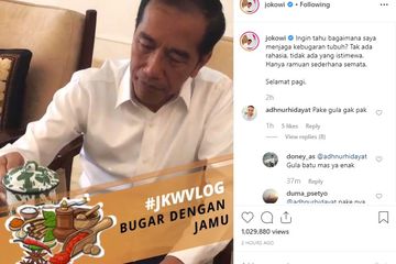 Bukan Tanpa Alasan Jokowi Jarang Terlihat Sakit, Ternyata Ini Rahasianya