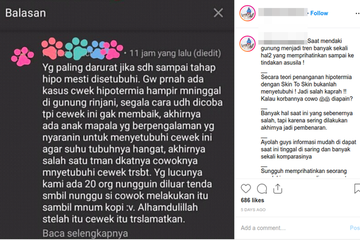 Viral di Instagram Tips Mengatasi Hipotermia di Gunung dengan Menyetubuhi, Risikonya Kematian Bagi Keduanya