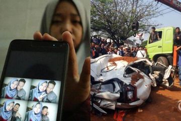 Kekasih korban kecelakaan maut di Tangerang