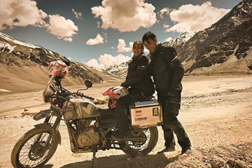 Naik Motor Sampai Puncak Himalaya Donna Agnesia dan Darius Sinathrya Bagikan Kisah Sakitnya Selama Touring