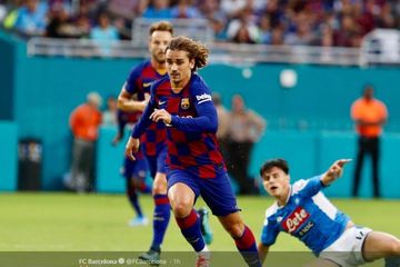 Tanpa Lionel Messi Barcelona Kalahkan Napoli Dengan Gol Santai Semua Halaman Bolasport Com