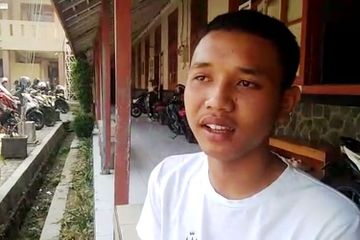 Pelajar SMK viral, M. Ridwan Suryana 