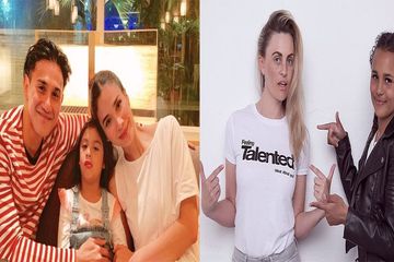 Vino G Bastian dan Carla Belluci, dua orangtua yang berbeda cara dalam membesarkan anak.