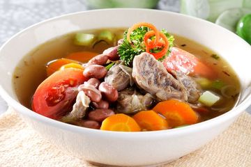 Sop Daging Kacang Merah