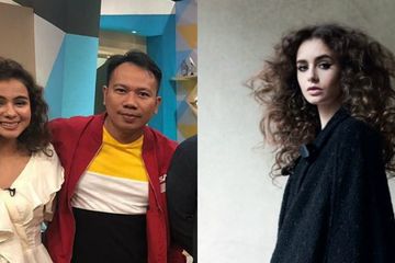 Kolase Vicky Prasetyo, Sahila Hisyam, dan Lily Collins