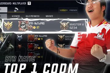 Gokil Baru Dirilis Btr Natic Menjadi Top Global Call Of Duty Mobile Grid Games