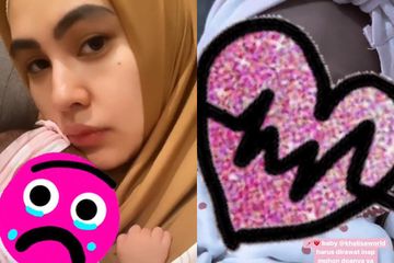 Putri Kartika Putri masuk rumah sakit