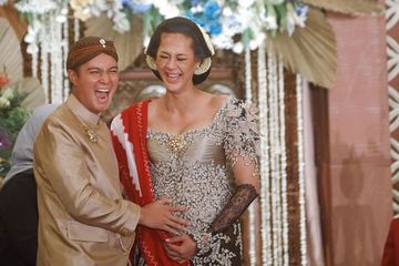 Sebulan lagi sambut kelahiran anak pertama, tingkah Baim Wong makin jahil