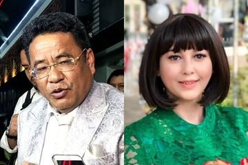 Meriam Bellina pernah Dibanting dan Dicekik Hotman Paris